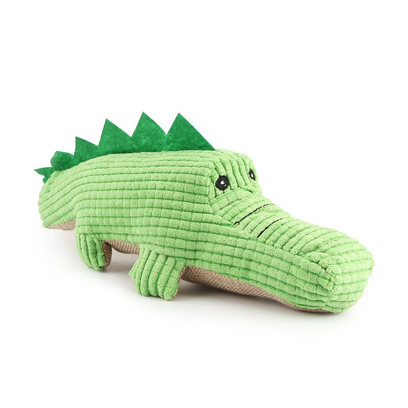 Plüsch-Alligator-Hundespielzeug