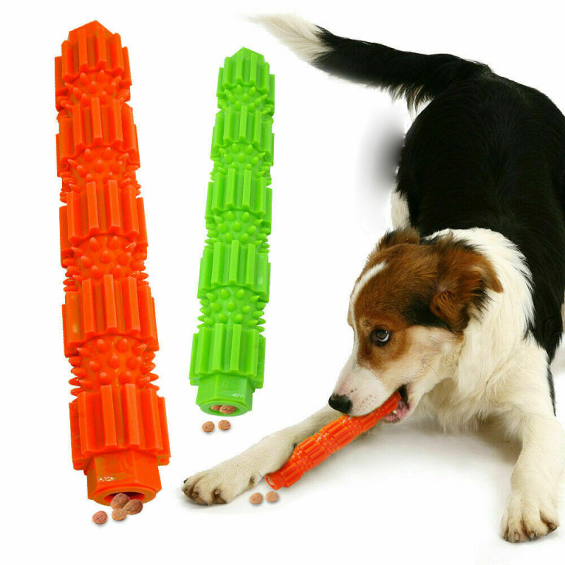 Interaktiver Zahnreinigungs-Slow-Feeder-Hundespielzeugstab