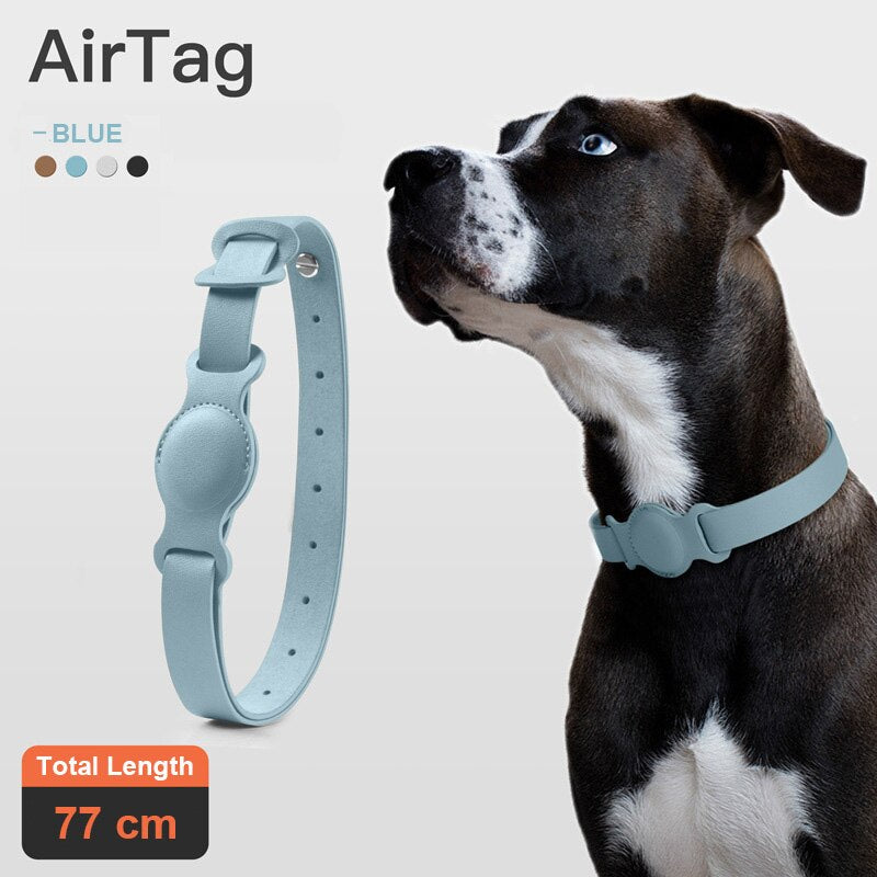 Hundehalsband zur Ortung – kompatibel mit Apple AirTag