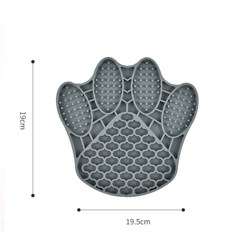 Angstberuhigende Leckmatte für Hunde