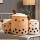 Bubble Tea Boba Plüsch-Hundespielzeug