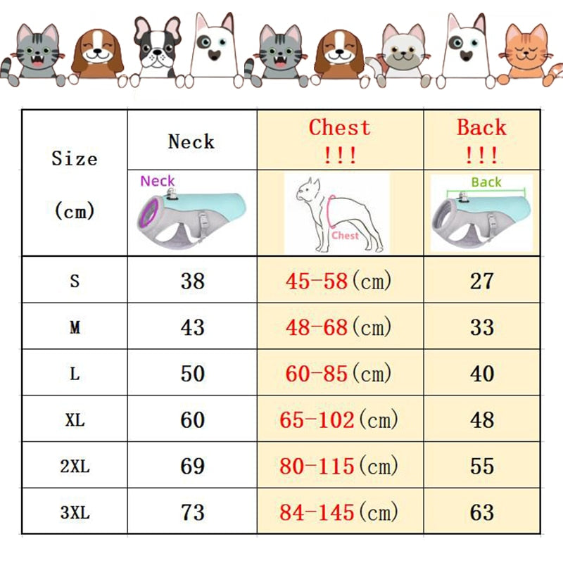 Kühlendes Hundegeschirr